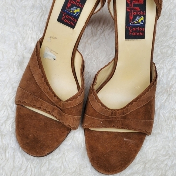 Carlos Falchi designer heels 10 NWOB‎ - Picture 6 of 9